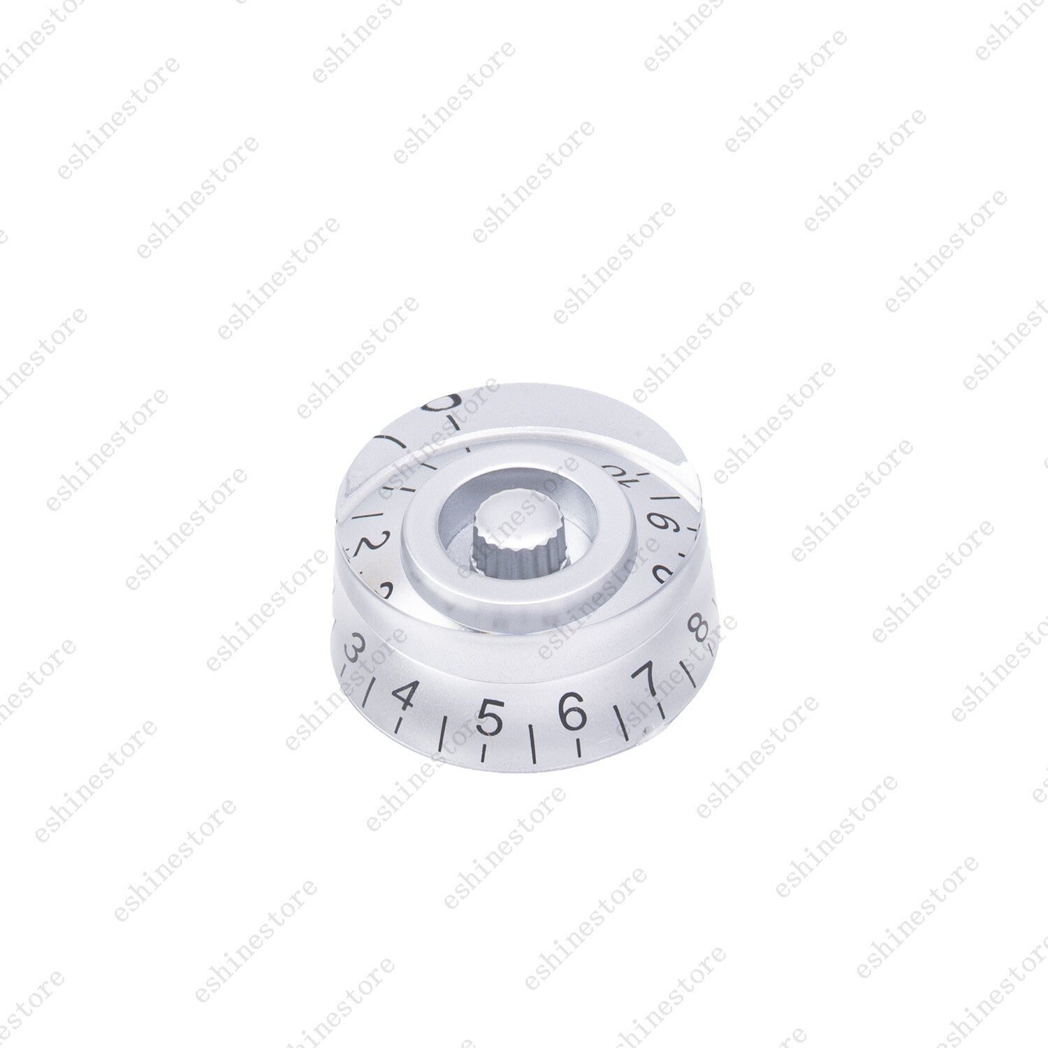 4 Pcs Silver LP Guitar Control Knobs Speed Dial Knobs for SG Les Paul Guitar