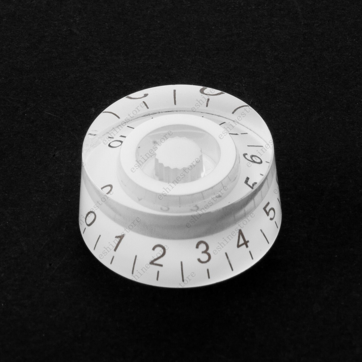 4 Pcs White/Gold Electirc Guitar Control Knobs Speed Knobs For Les Paul SG