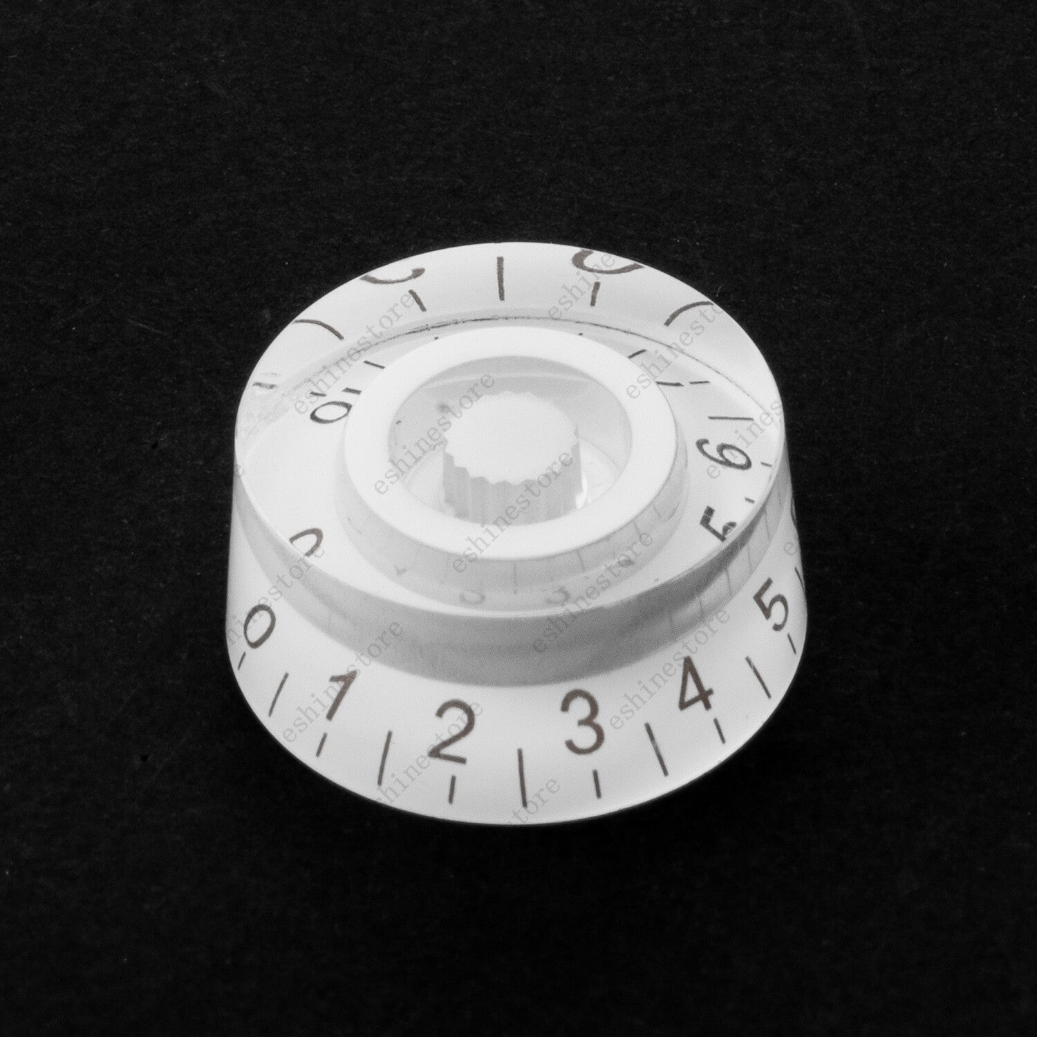 4 Pcs White/Gold Electirc Guitar Control Knobs Speed Knobs For Les Paul SG