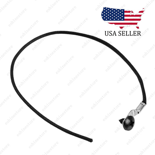 Guitar Cavity Shielding Ground Solder Lug with Screw and Ground Wire - Black