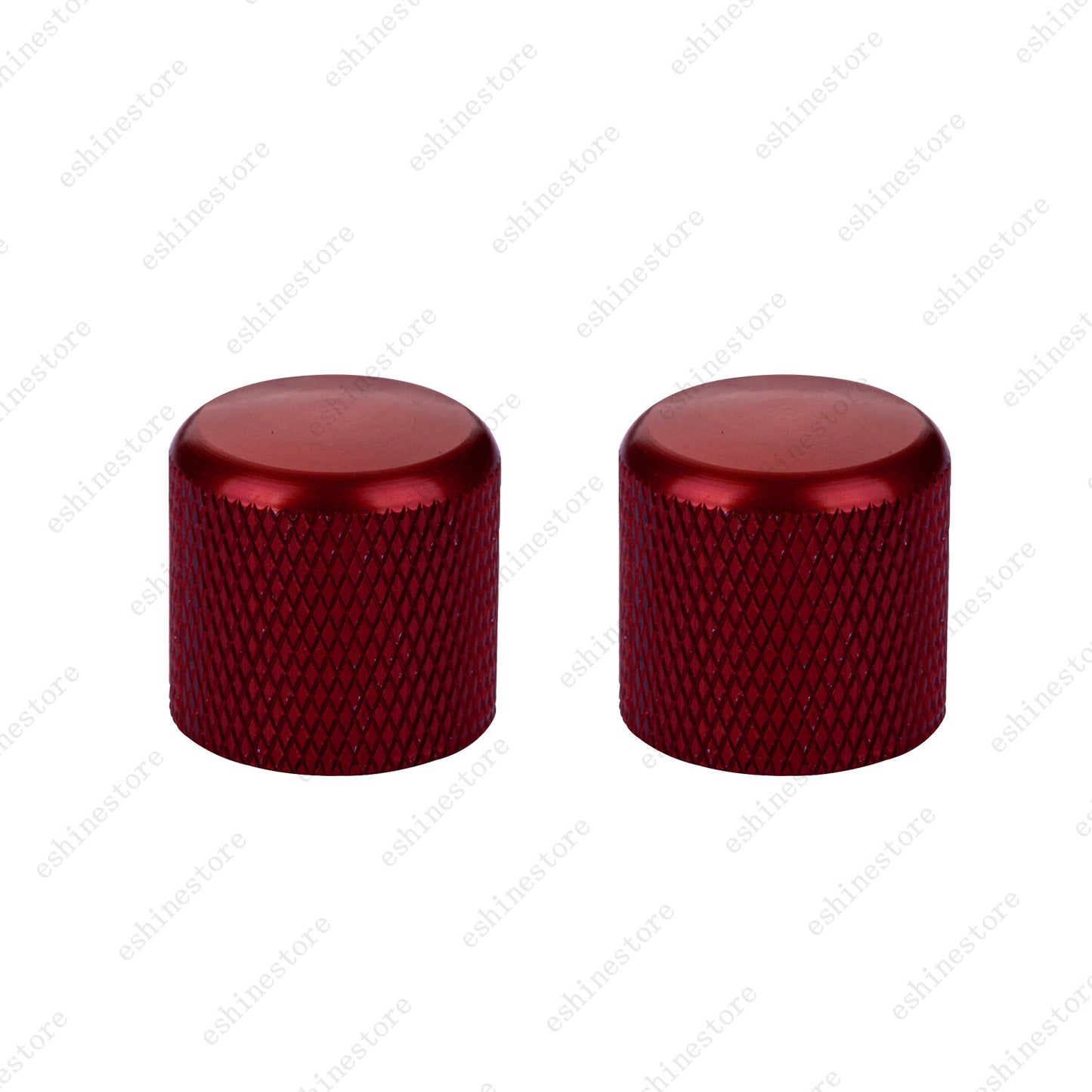 1-4 Pcs Volume Tone Control Knobs Metal Dome Button Caps For Guitar Bass