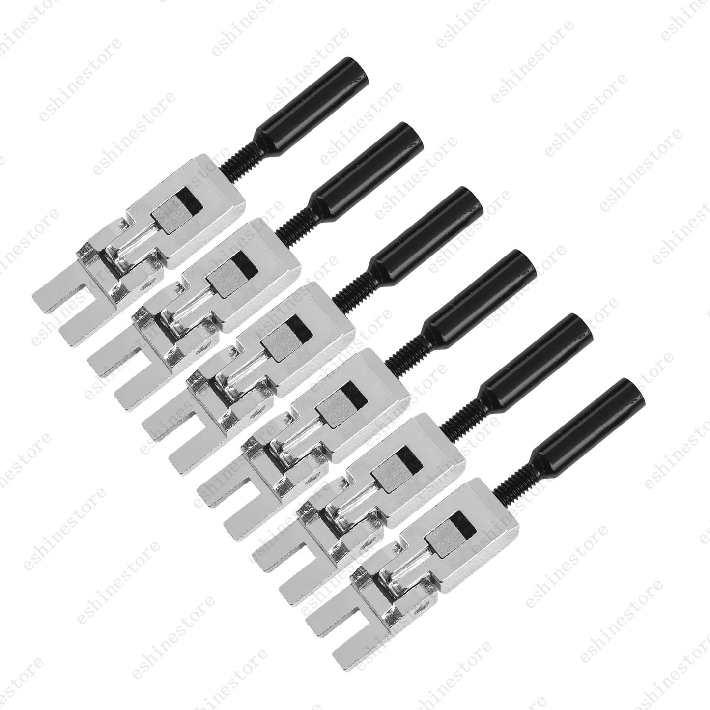 Double Locking Tremolo Bridge Saddles with Block for Floyd Rose Replacement