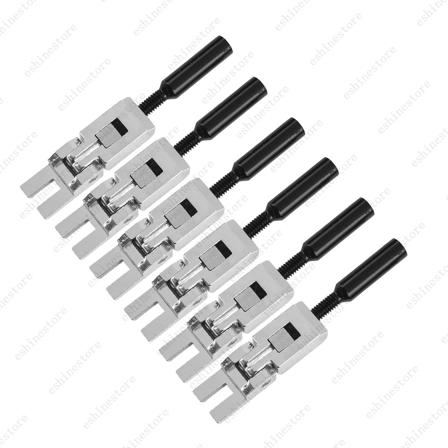 Double Locking Tremolo Bridge Saddles with Block for Floyd Rose Replacement