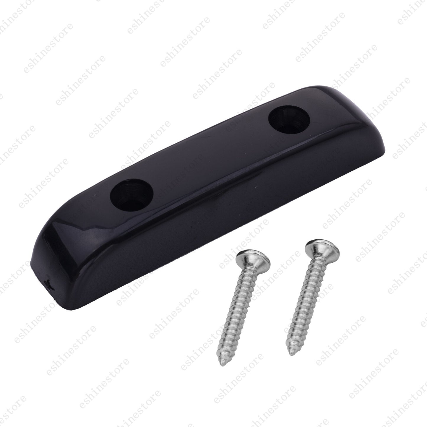 Bass Thumb Rest Plastic Bass Finger Rest Thumbrest with Screws for P Bass-Black