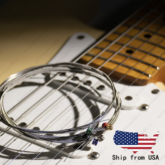 1/3 Set  Electric Guitar Strings Replacement Steel String 1st-6th 0838 0942 1046