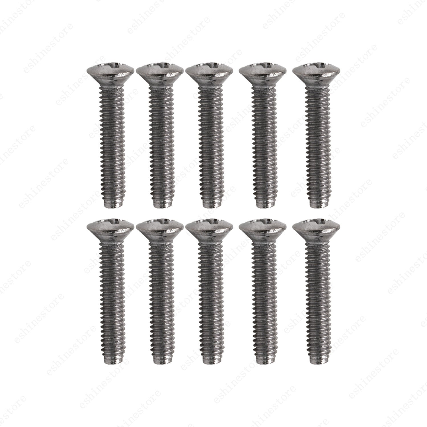 10 Pcs Guitar SHORT TUNER KNOB Tuning Machine Buttons  SCREWS 2.5x14 3 Color