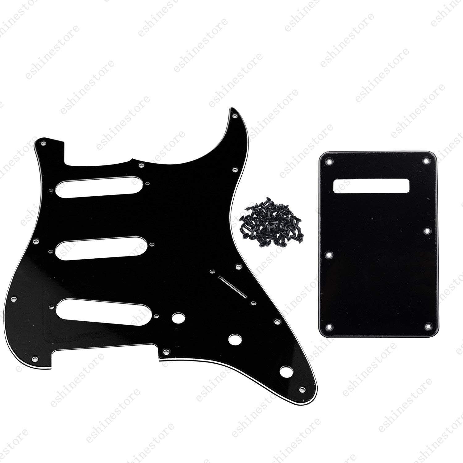 Guitar SSS 3Ply Pickguard&Back Plate for USA MIM Standard Fender ST Multicolors