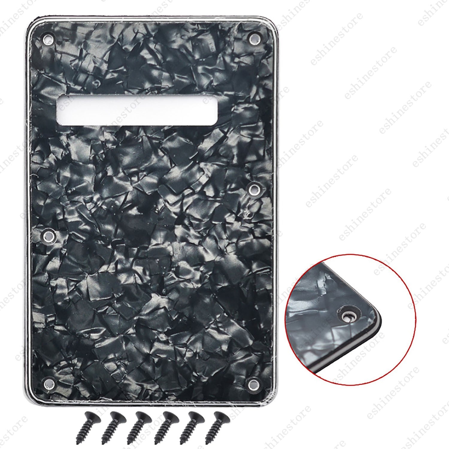 Electric Guitar Tremolo Cover Back Plate Trem Spring Cover For Strat 10Colors