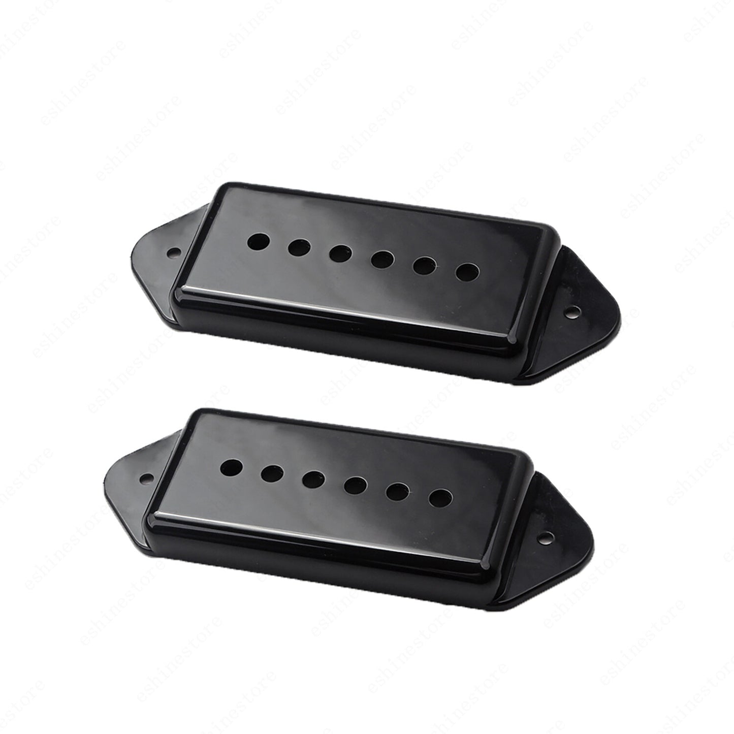 2x P90 Soapbar Dog Ear Pickup Cover Replacement 50 / 52mm Pole For Les Paul SG