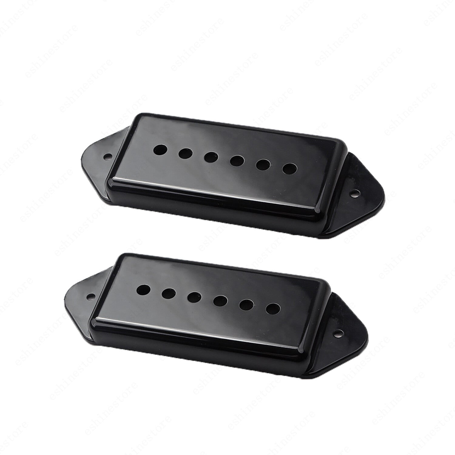 2x P90 Soapbar Dog Ear Pickup Cover Replacement 50 / 52mm Pole For Les Paul SG