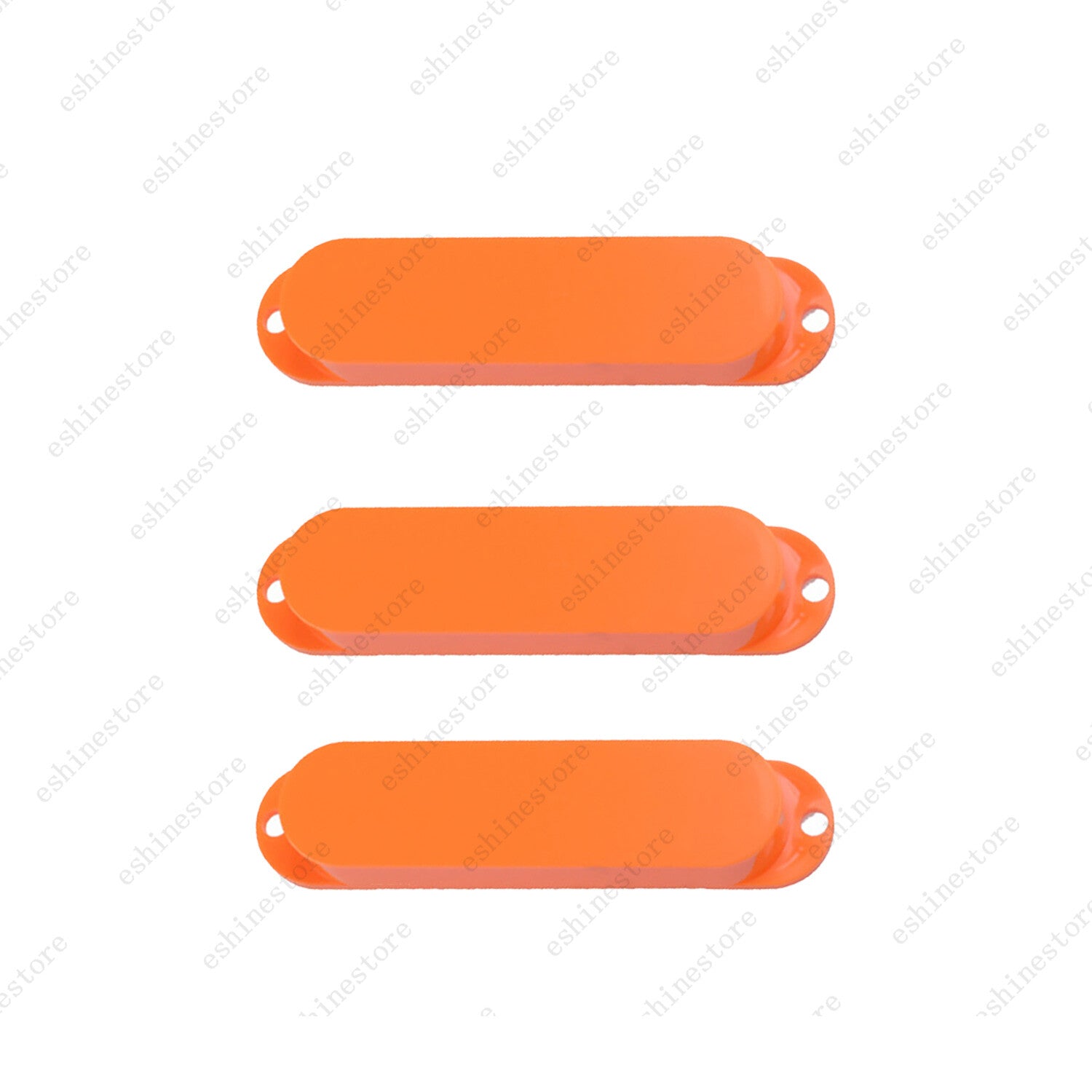 1/2/3Pcs Plastic Sealed Single Coil Pickup Cover For ST Guitar No Holes 12Color