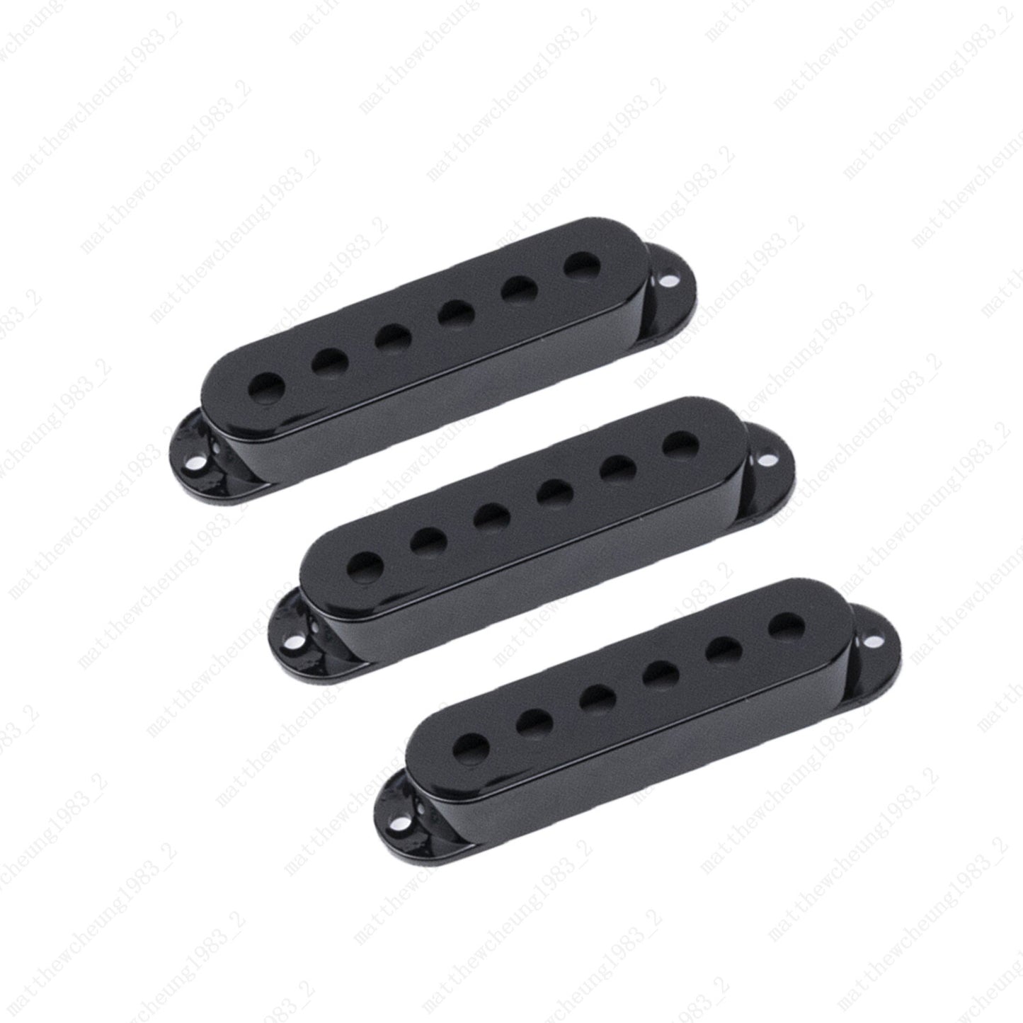 1/2/3Pcs Plastic Single Coil Pickup Covers For Fender MIM USA ST 2-1/16" 52.5mm