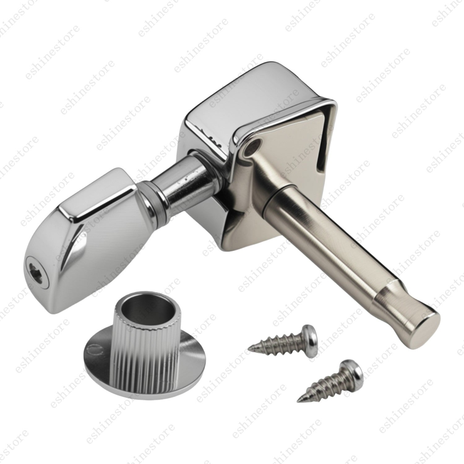 Guitar Tuning Pegs Machine Head Semiclosed Tuner 1:15 Ratio For Acoustic Guitar