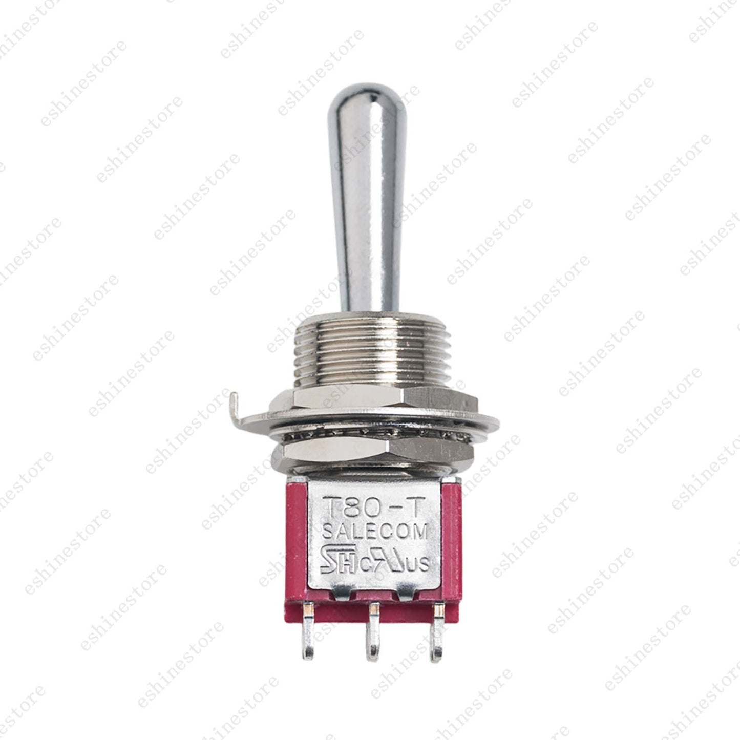 1/3/5 PCS Guitar/AMP Fat Bat Toggle Switch DPDT 6Pin 3-Way ON OFF ON Sealed