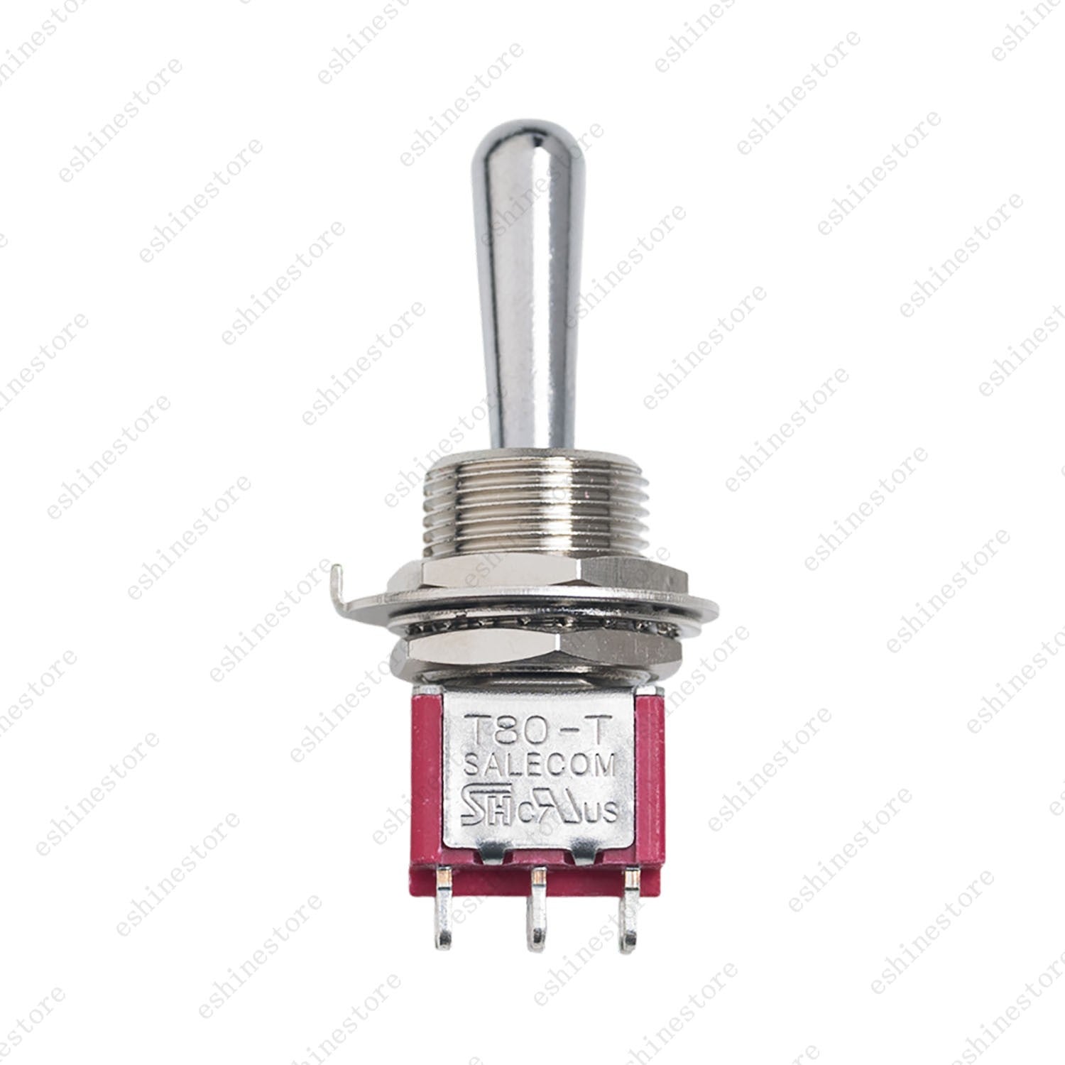 1/3/5 PCS Guitar/AMP Fat Bat Toggle Switch DPDT 6Pin 3-Way ON OFF ON Sealed
