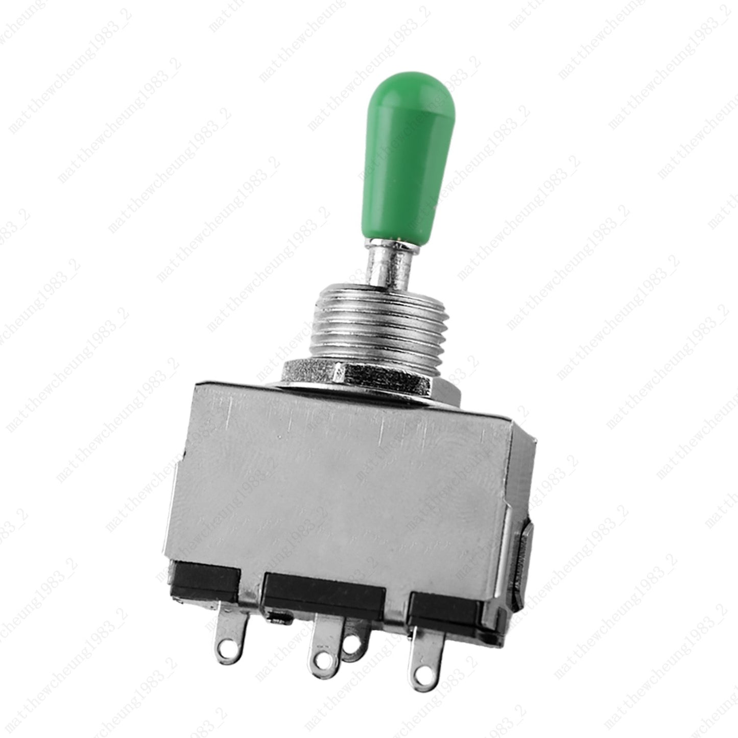 3-Position Metal Enclosed Pickup Selector Switch with Plastic Tip for EPI SG LP