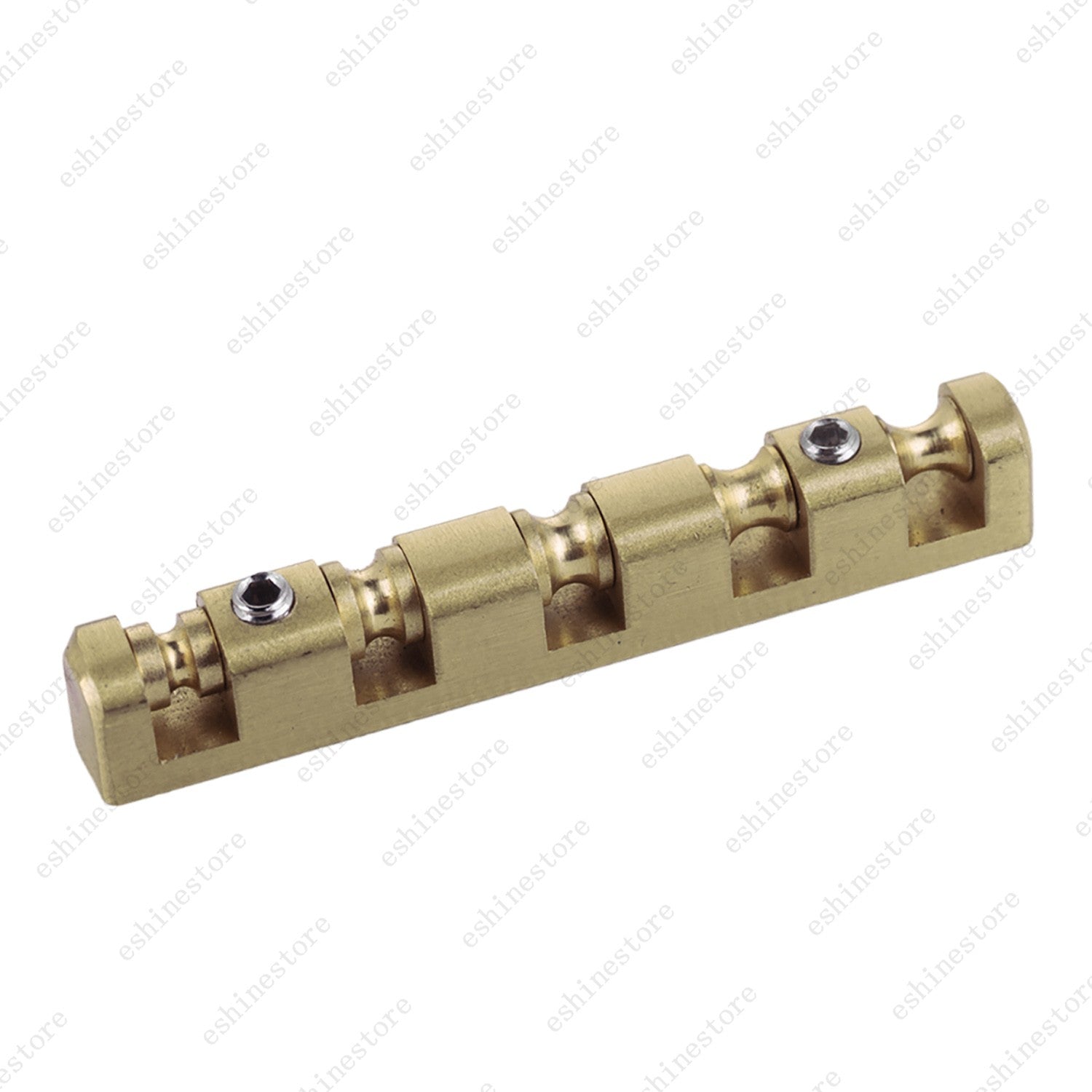 45mm Height Adjustable 5 String Brass Roller Guitar Nut for Electric Bass Guitar