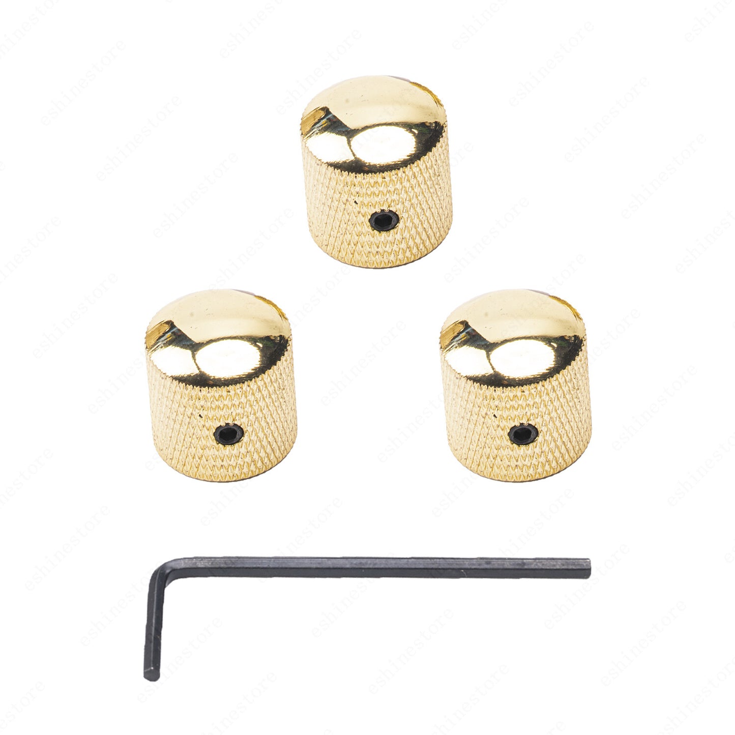 1/2/3/4 Pcs Guitar Volume Tone Control Knobs 18/24 Spline Metal For Strat LP SG