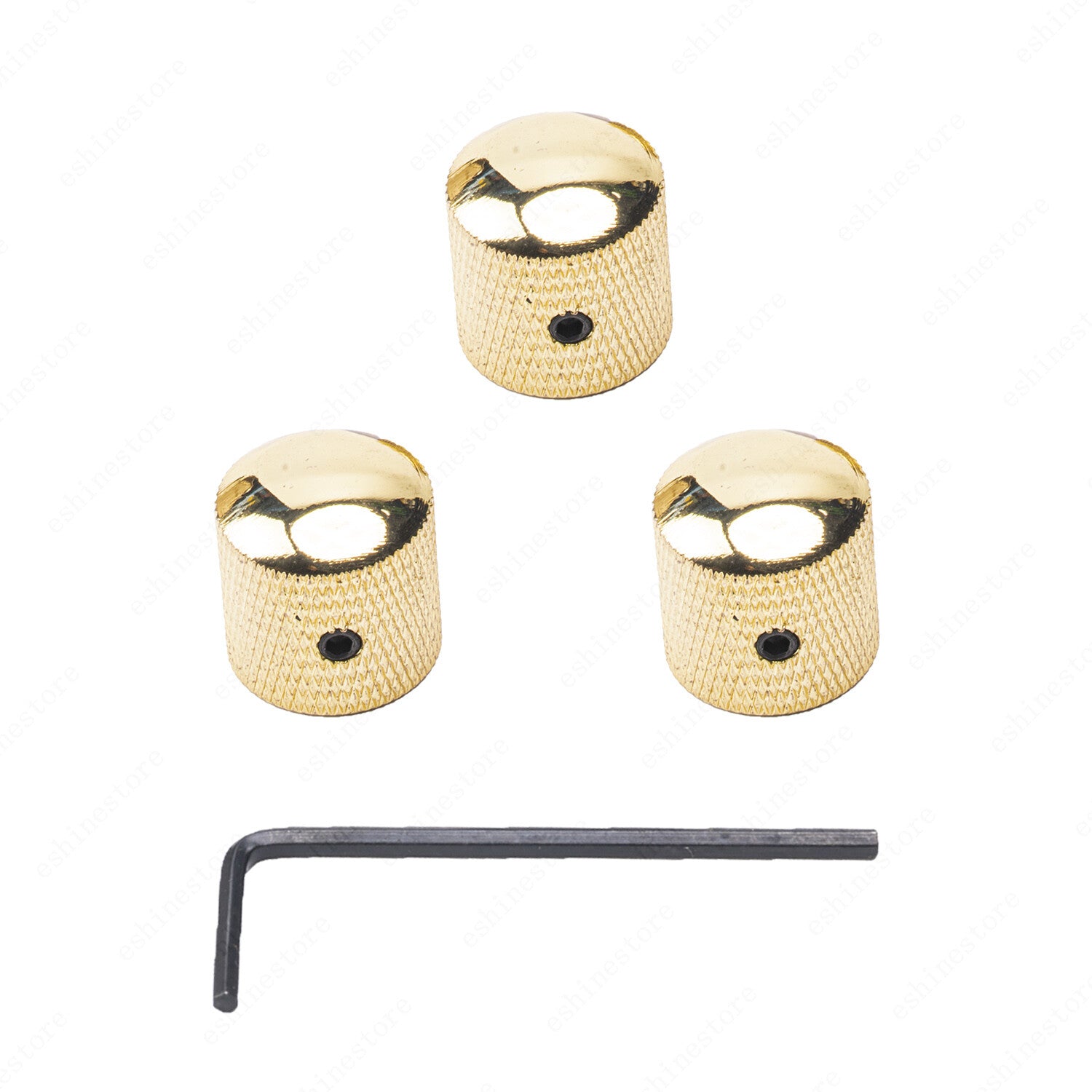 1/2/3/4 Pcs Guitar Volume Tone Control Knobs 18/24 Spline Metal For Strat LP SG