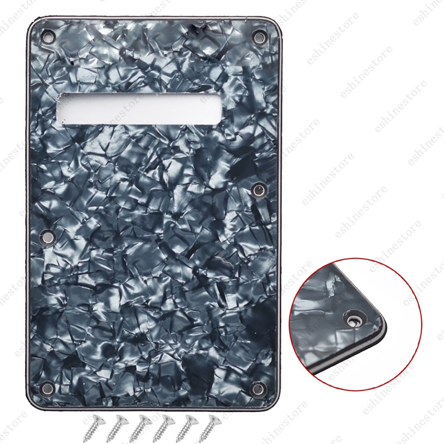 Electric Guitar Tremolo Cover Back Plate Trem Spring Cover For Strat 10Colors