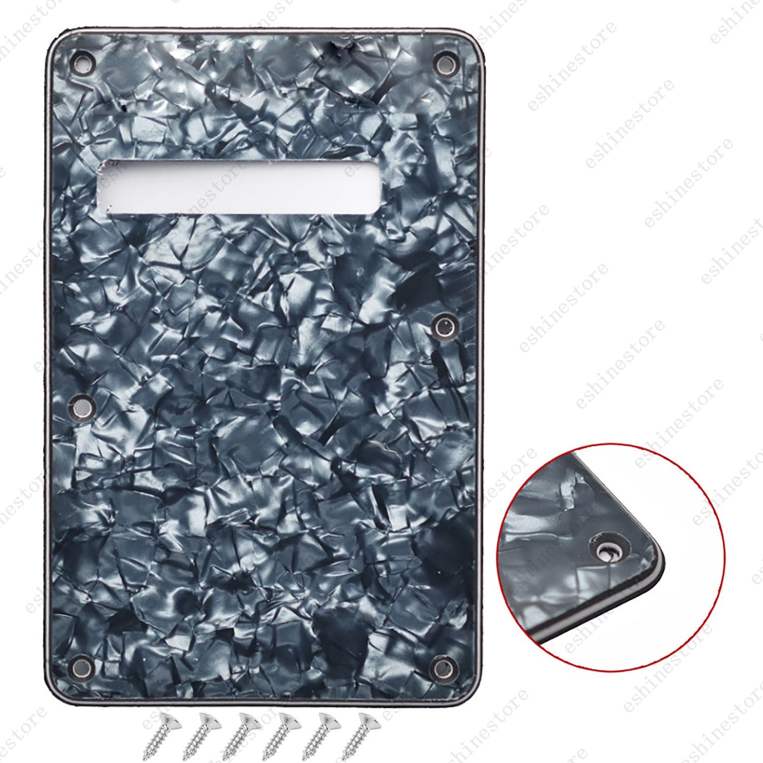 Electric Guitar Tremolo Cover Back Plate Trem Spring Cover For Strat 10Colors