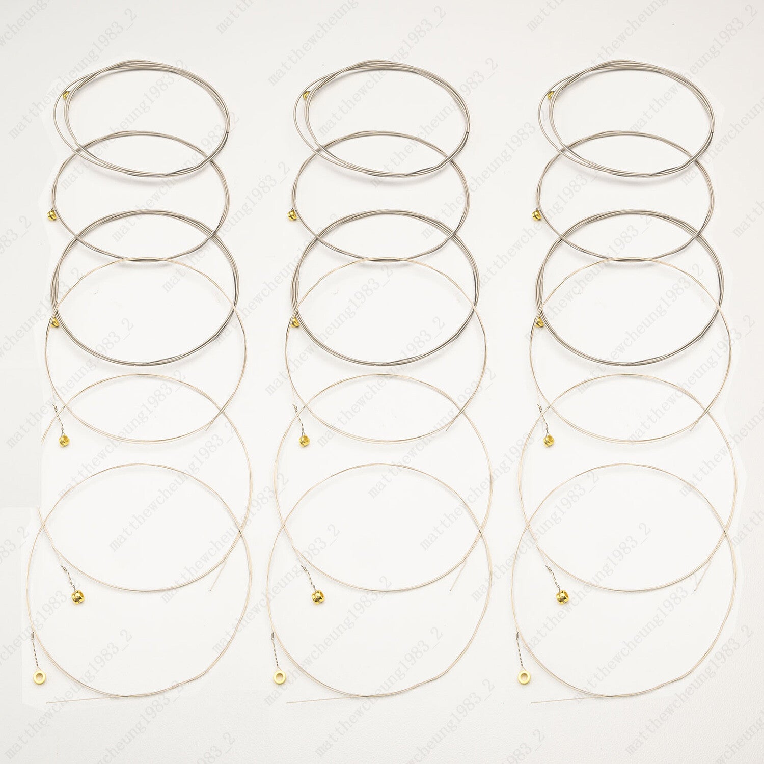 1/3 Set  Electric Guitar Strings Replacement Steel String 1st-6th 0838 0942 1046