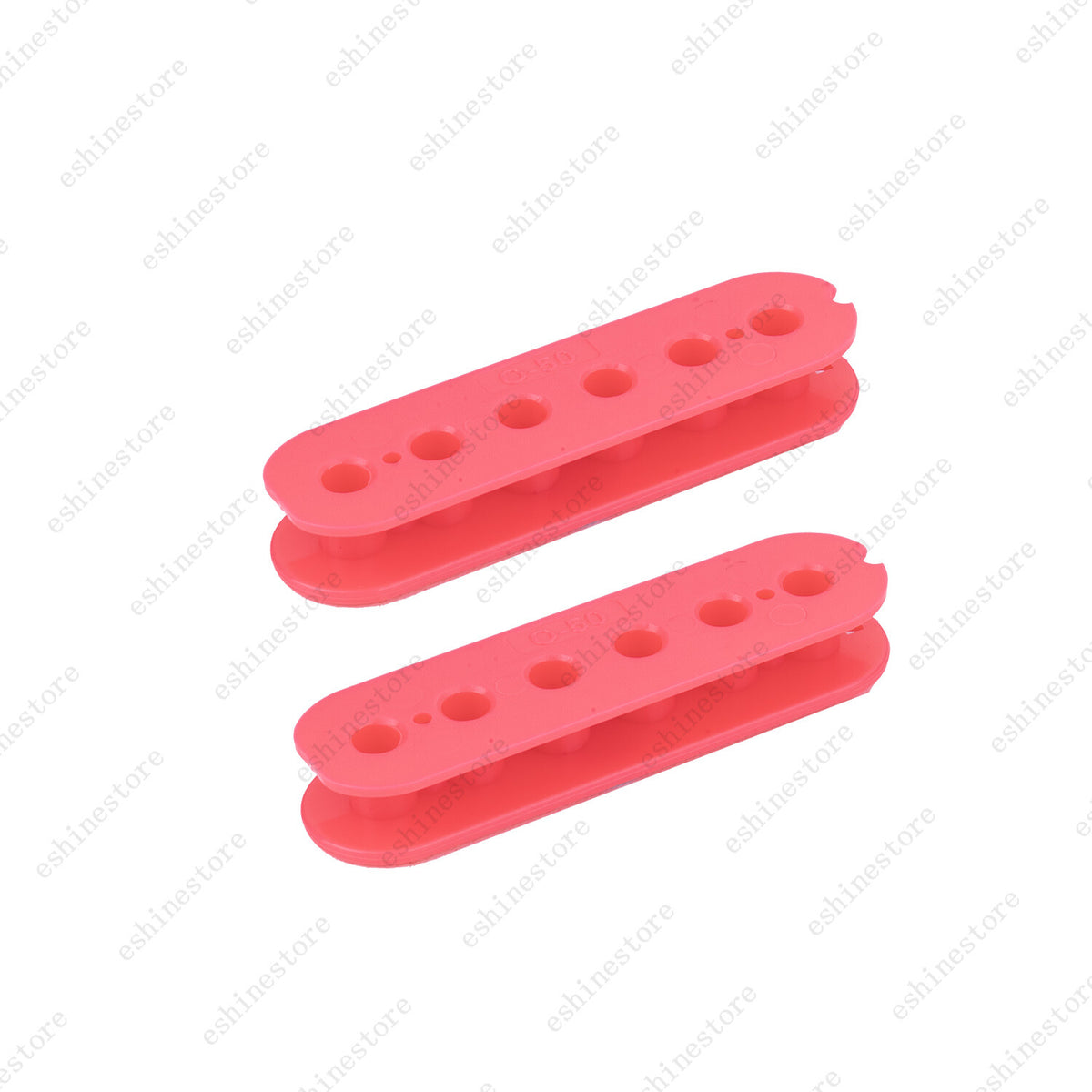 50/52mm Electric Guitar Double Coil Pickup Humbucker Slug Side Bobbin 12 Color