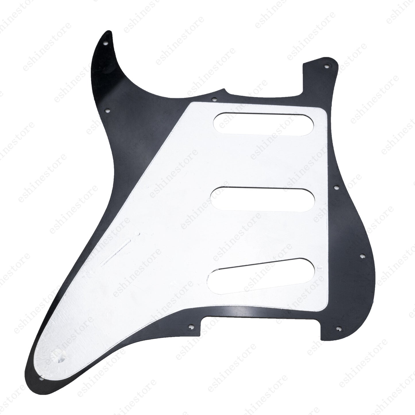 11 Hole SSS 3 Ply Guitar Pickguard&Back Plate for USA MIM Standard Fender Start