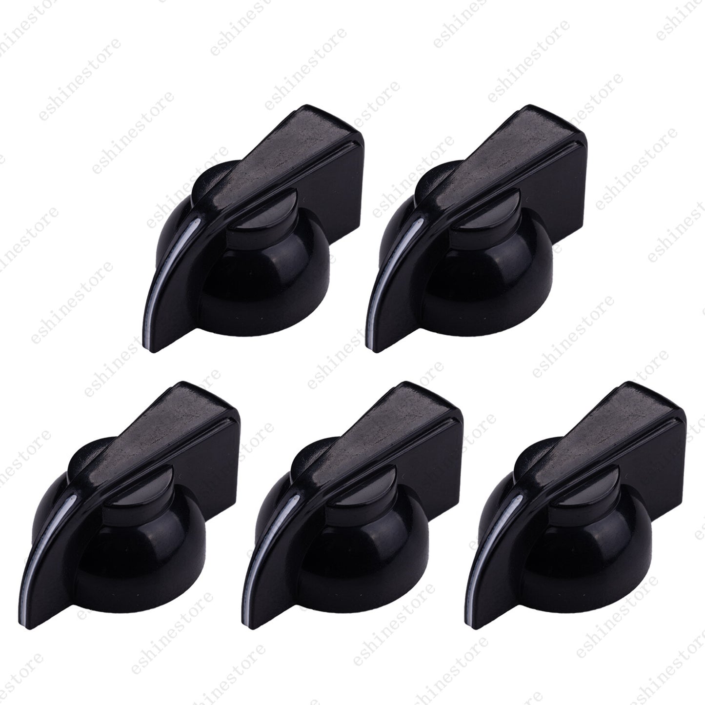 1/5/10 Pcs Guitar Amp Knobs Chicken Head Style Guitar Effect Pedal Knobs 3 Color
