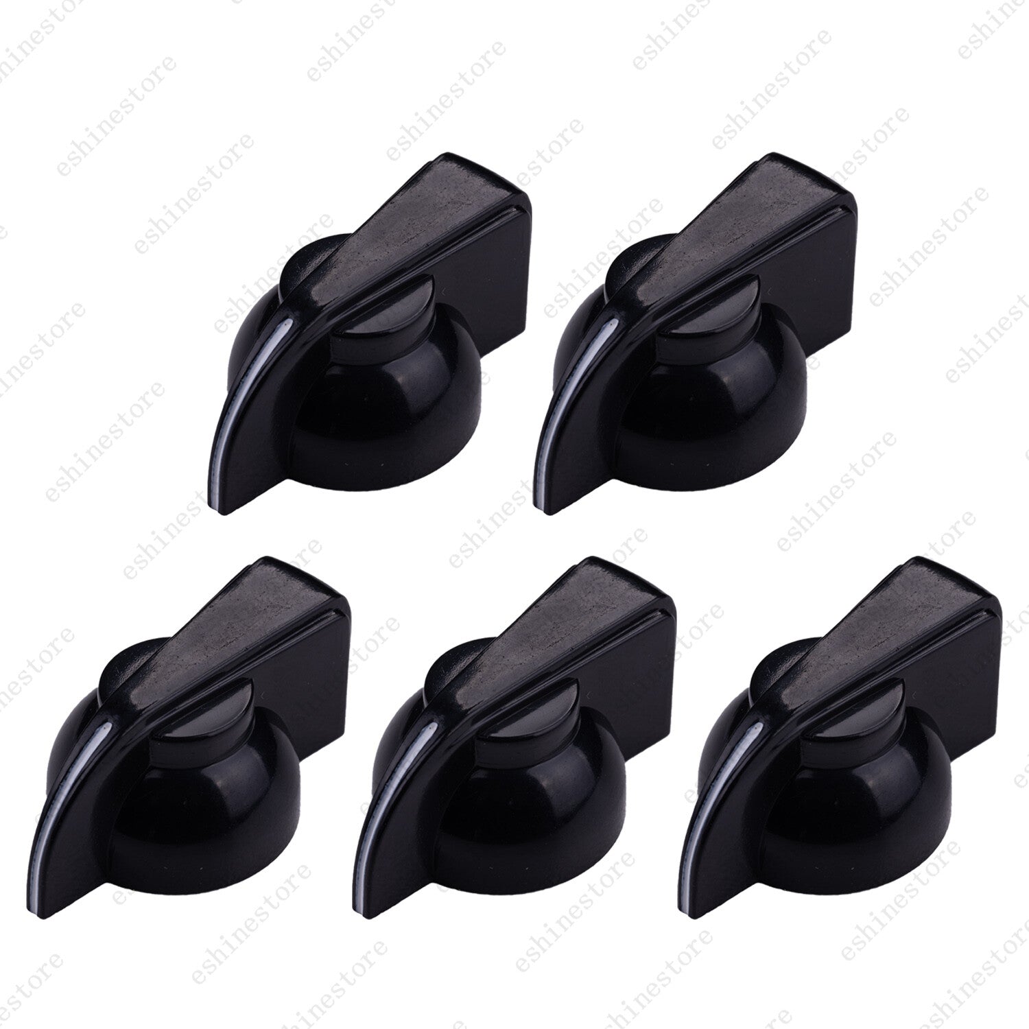 1/5/10 Pcs Guitar Amp Knobs Chicken Head Style Guitar Effect Pedal Knobs 3 Color