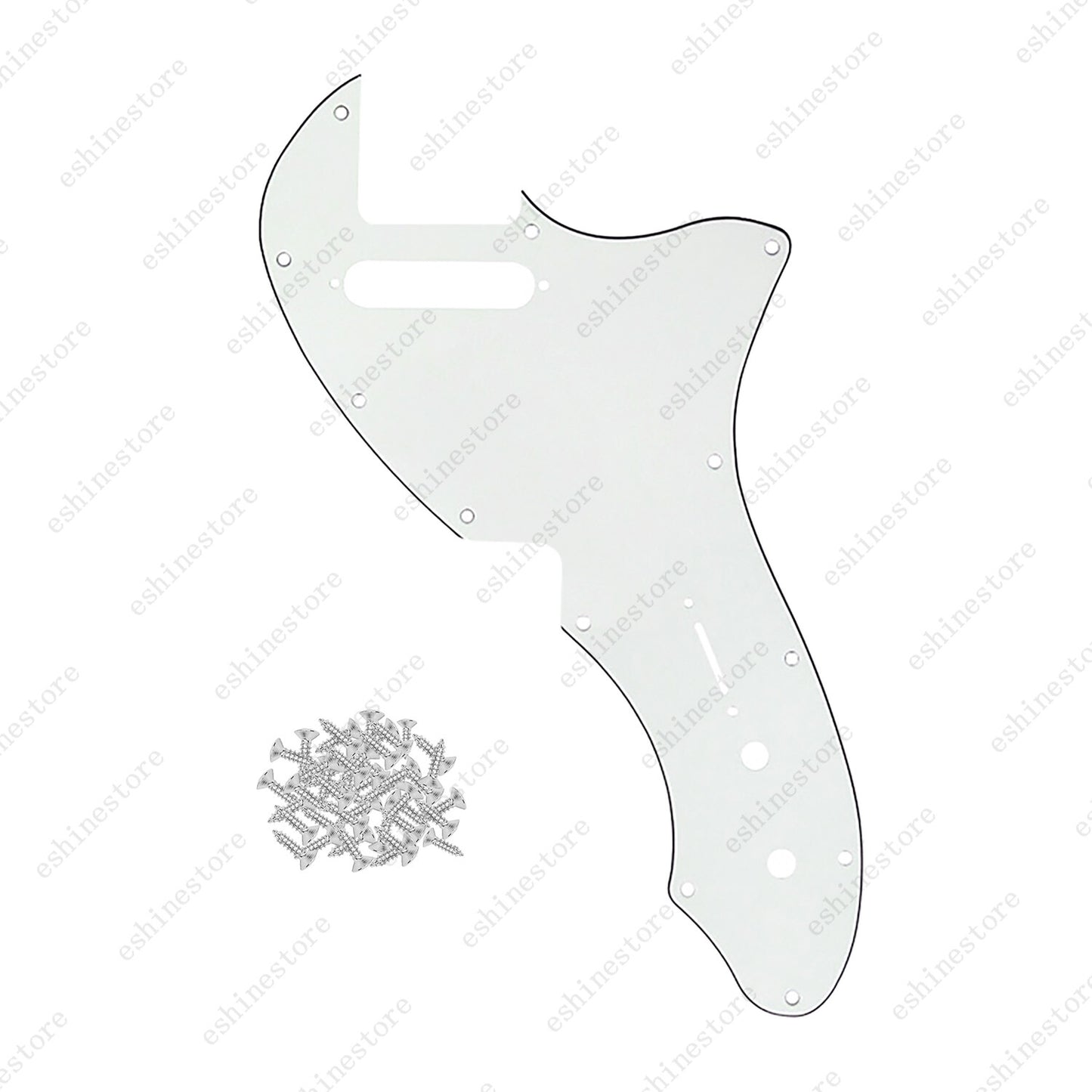 Guitar Pickguard Scratch Plate with Screws For US Tele 69 Thinline 11Colors