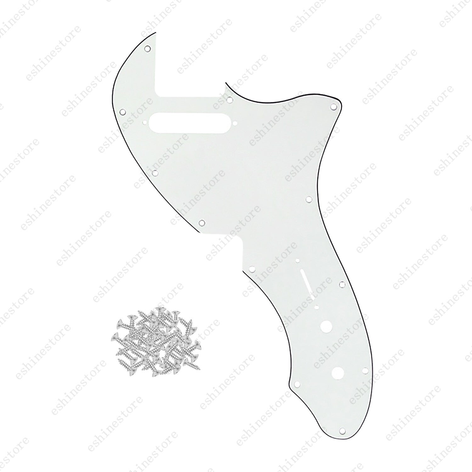 Guitar Pickguard Scratch Plate with Screws For US Tele 69 Thinline 11Colors