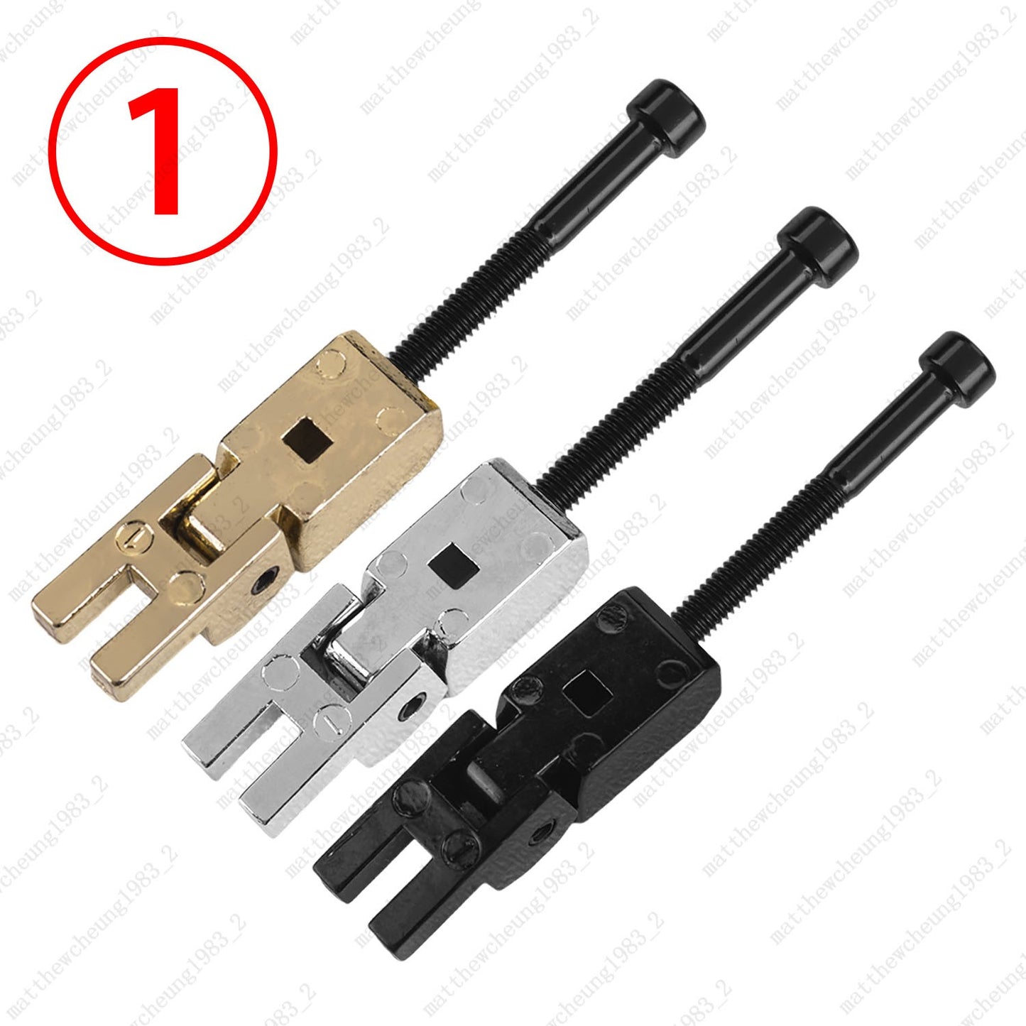6 Pcs Tremolo Bridge Saddles Replacement w/ Screw & Lock Block For Floyd Rose