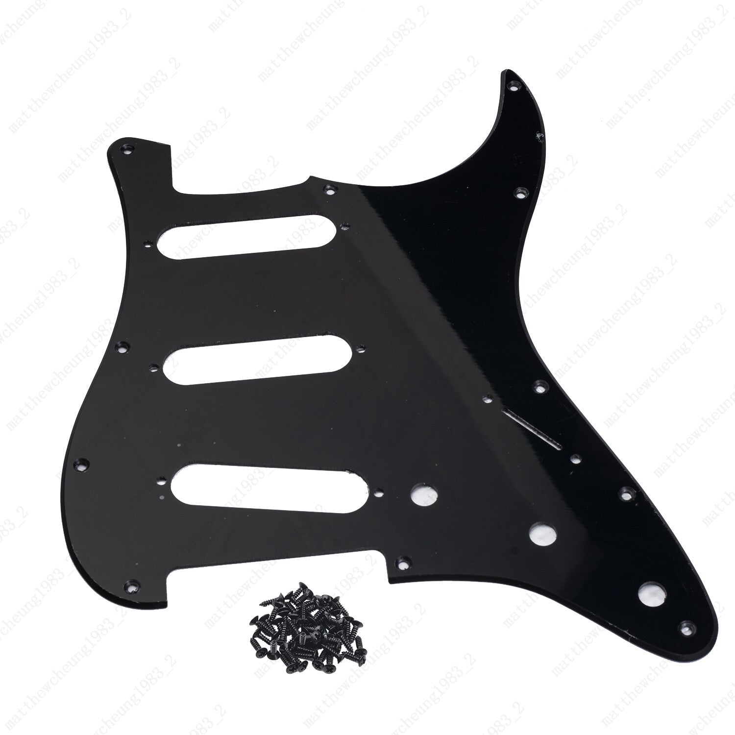 SSS Style11 Hole Pickguard Pickups with Screws for USA MIM Standard Fender Start