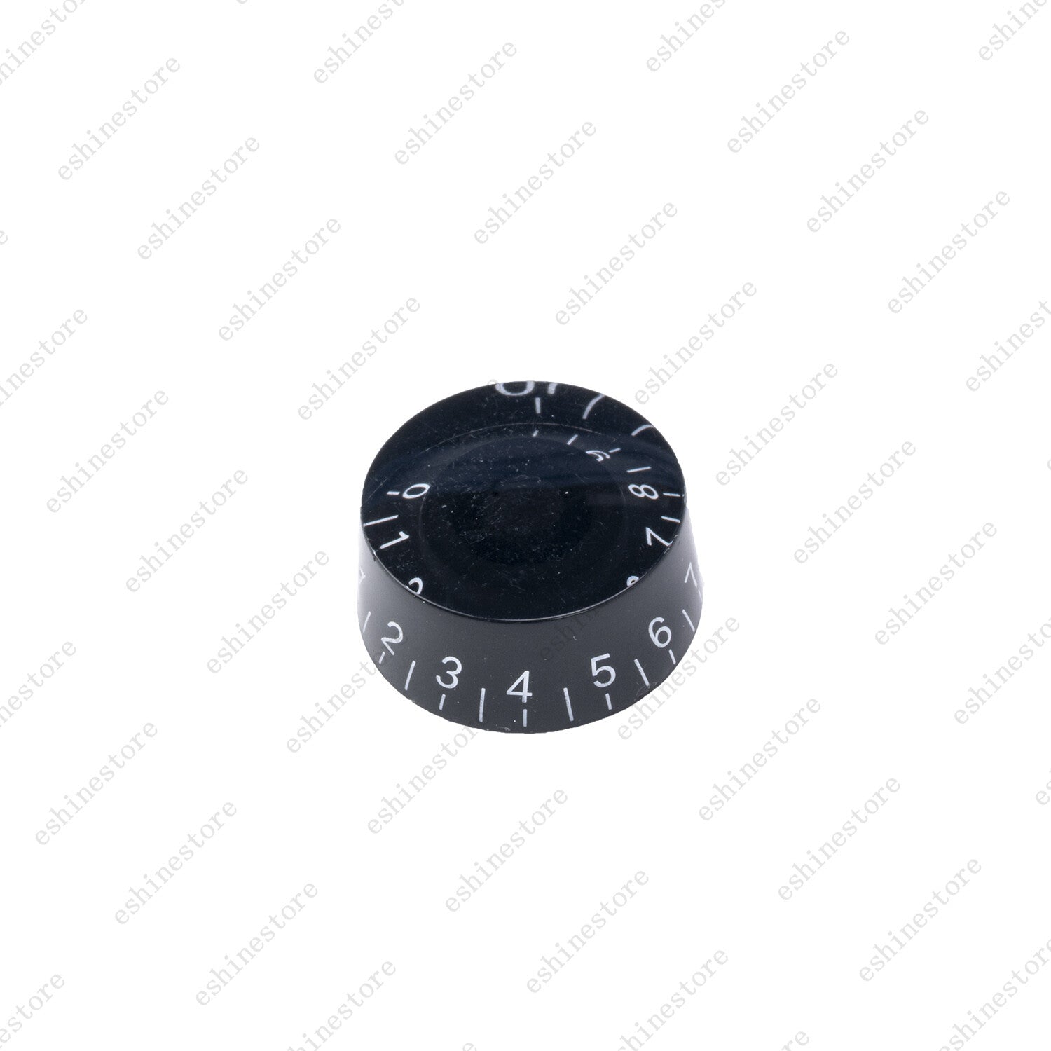 4 Pcs Black/White Electirc Guitar Control Knobs Speed Dial Knobs for Les Paul SG
