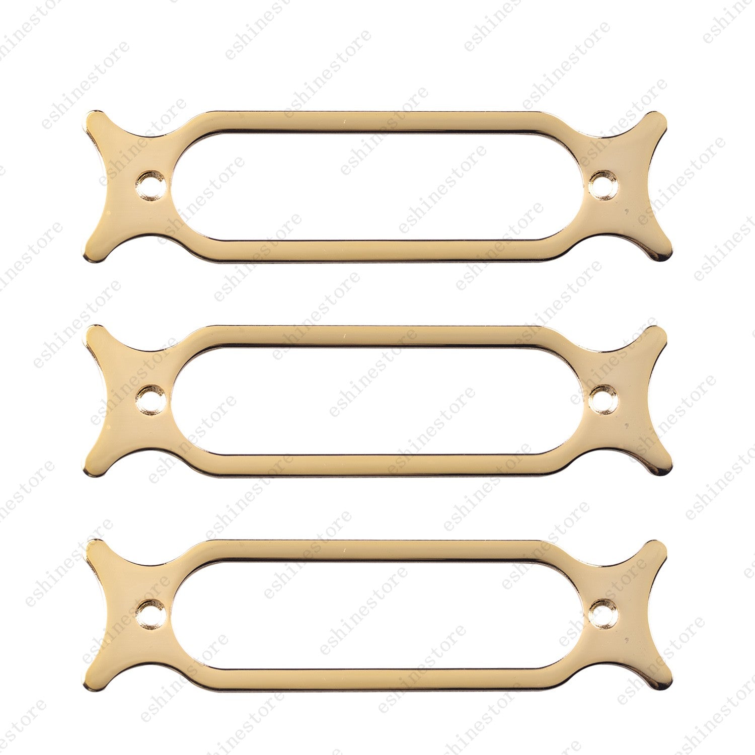 Electric Guitar Single Coil Pickup Plates Holder Bracket Mounting Ring