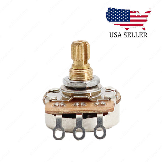 Guitar Potentiometers Pots Volume Tone A250k/B250k/A500k/B500k Brass Short Shaft