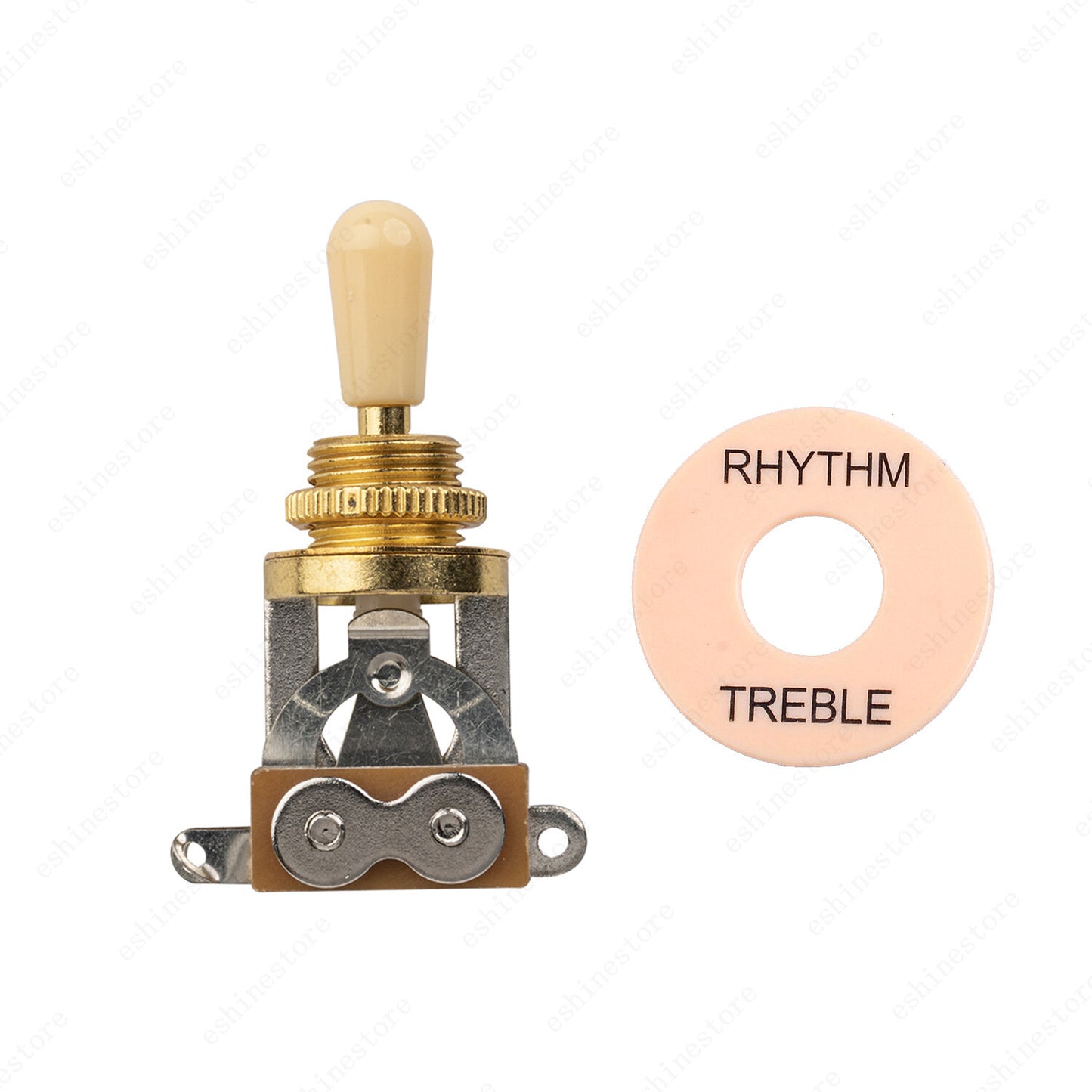 NEW Gold 3-Way Toggle Switch with Plate for Gibson/Epiphone Les Paul Guitar