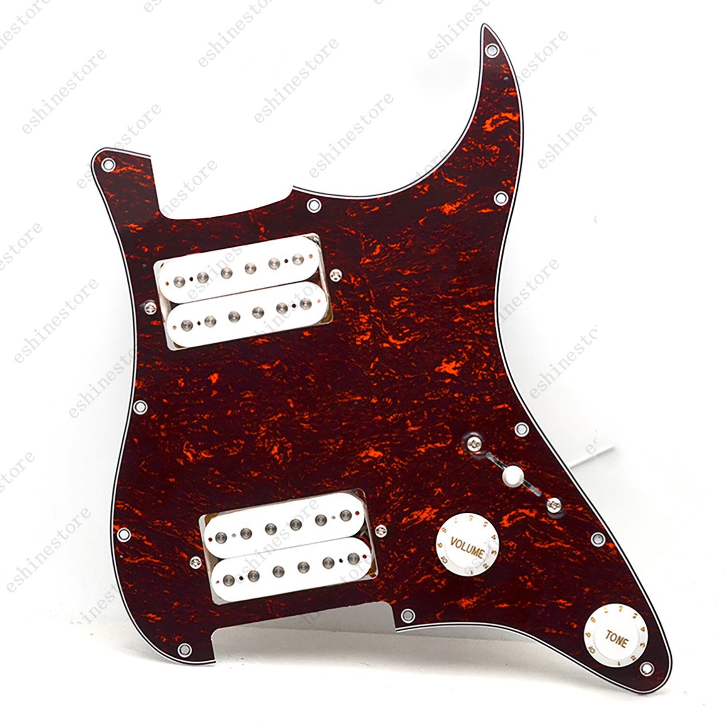 11 Hole HH Strat Style Loaded Pickguard For Stratocaster Various Colors US SHIP