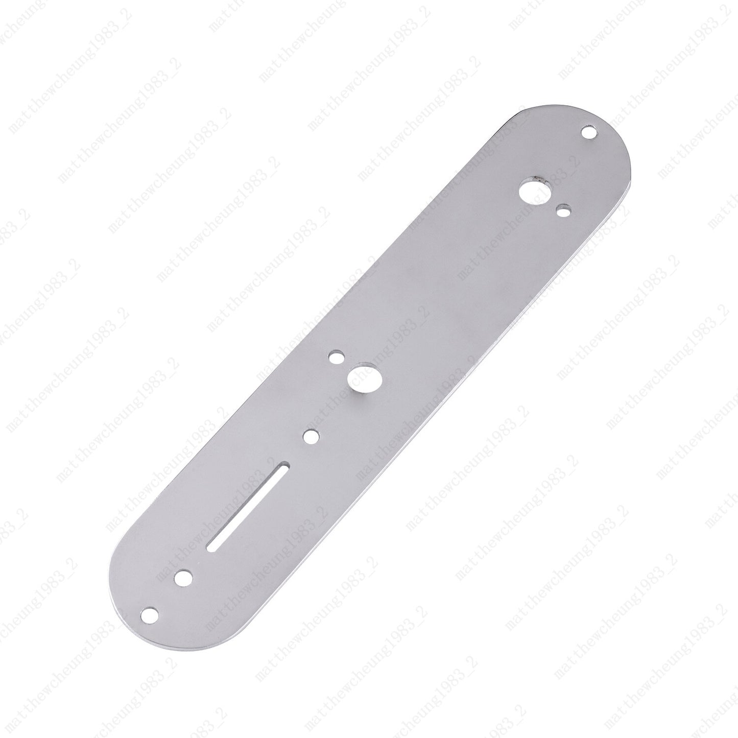 1 Piece Matel Chrome Electric Guitar Control Plate 7MM for Fender Telecater