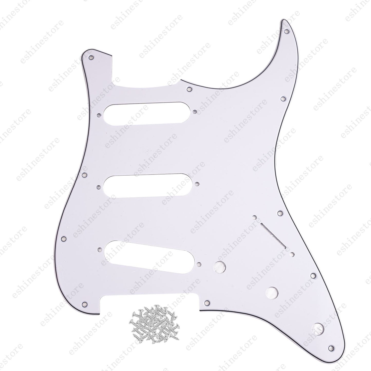 11 Hole SSS Strat Style Pickguard for USA MIM Standard Fender Start Multicolor