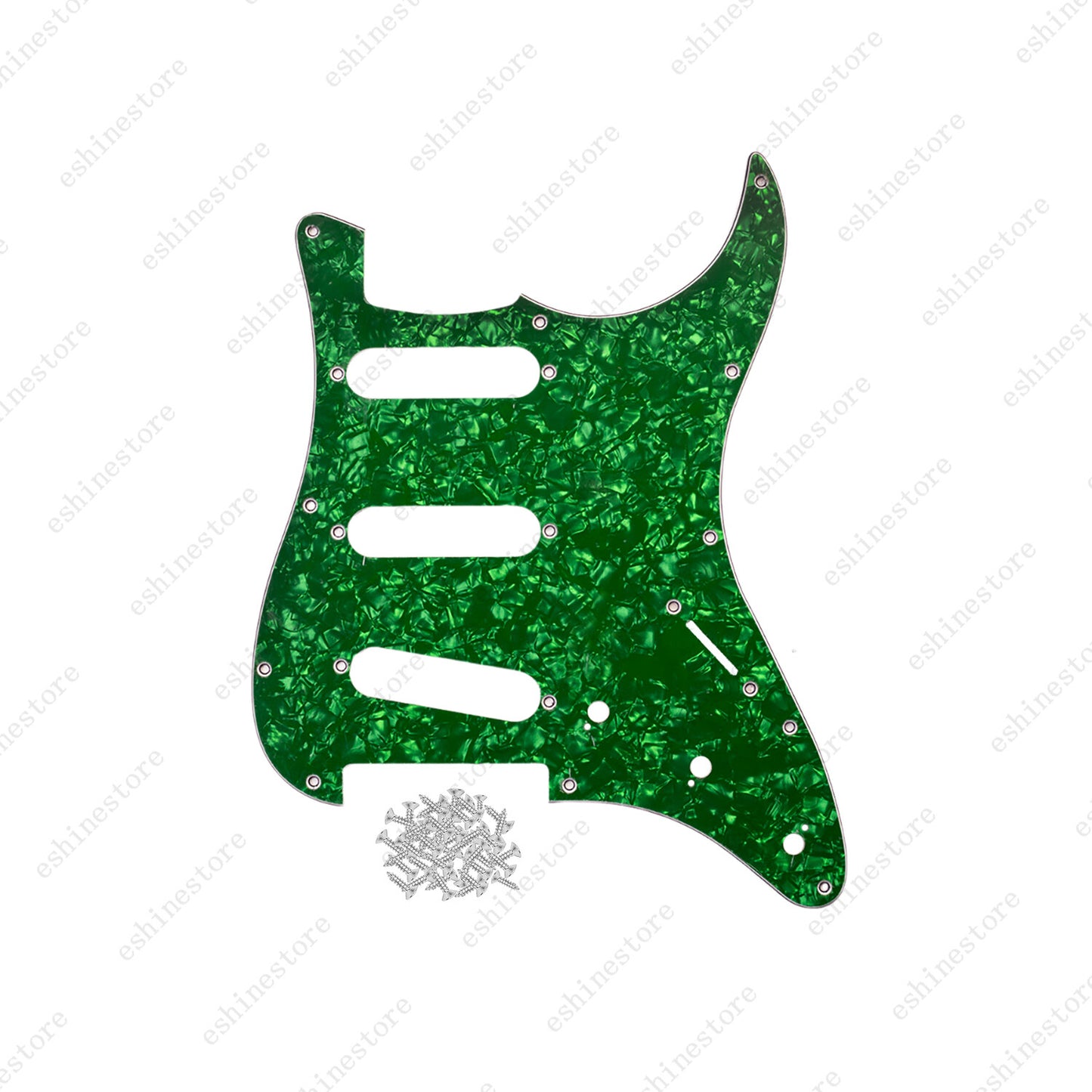 SSS 11-Hole ST Style Guitar Pickguard Pick Guard Scratch Plate Multicolors