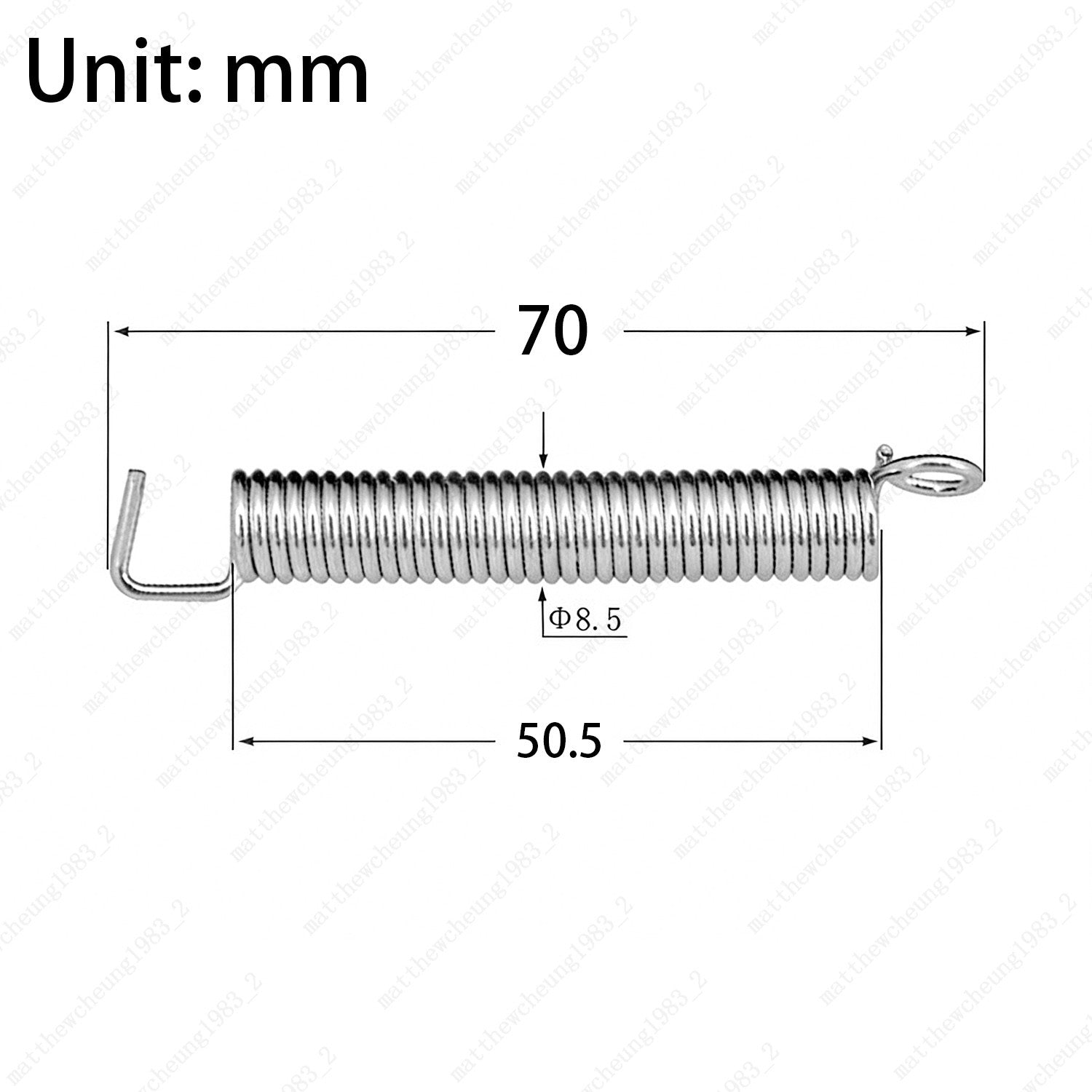 1/3/5 pcs Premium Guitar Tremolo System Bridge Springs Floyd Rose or Fender ST