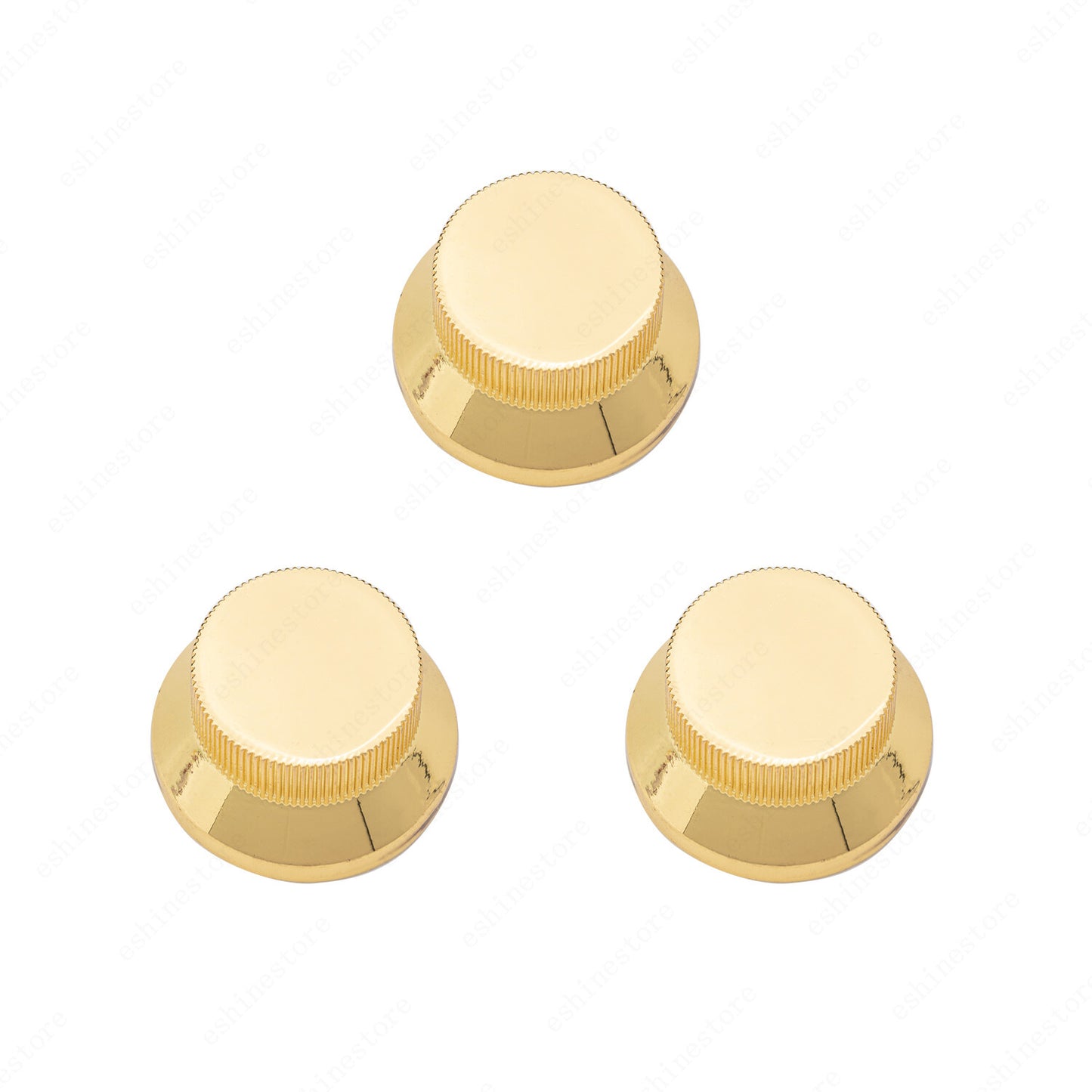 3x Metal Guitar Volume Tone Control Knobs For Fender SQ Stratocaster Multi Color