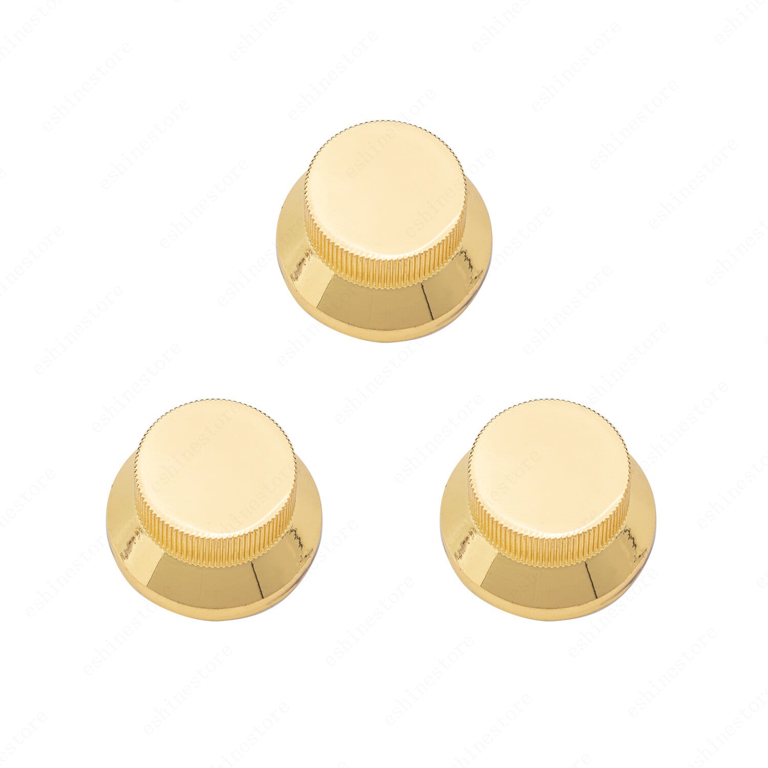 3x Metal Guitar Volume Tone Control Knobs For Fender SQ Stratocaster Multi Color