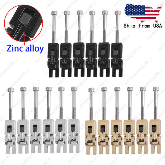 Tremolo Bridge Zinc Alloy Saddles Lock Block Replacement For Floyd Rose 3 Colors