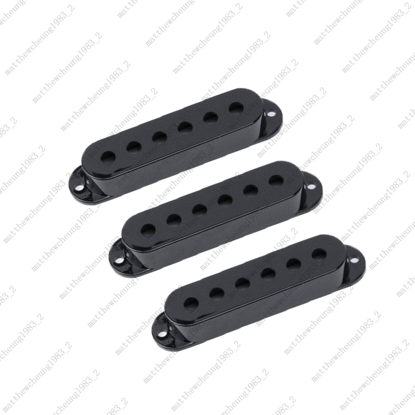 3x Single Coil Guitar Pickup Covers 2-1/16" 52.5mm For Fender USA MEXICAN Strat