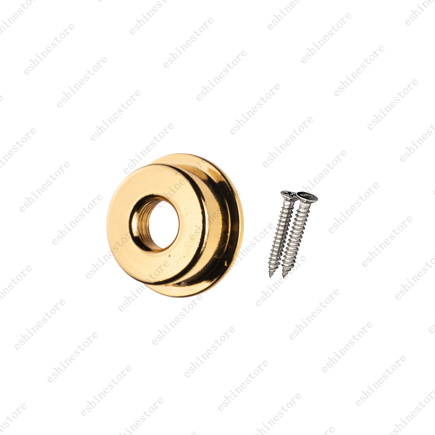 3 Colors Thickened round Retrofit cup Jack Output Socket Plate For Telecaster