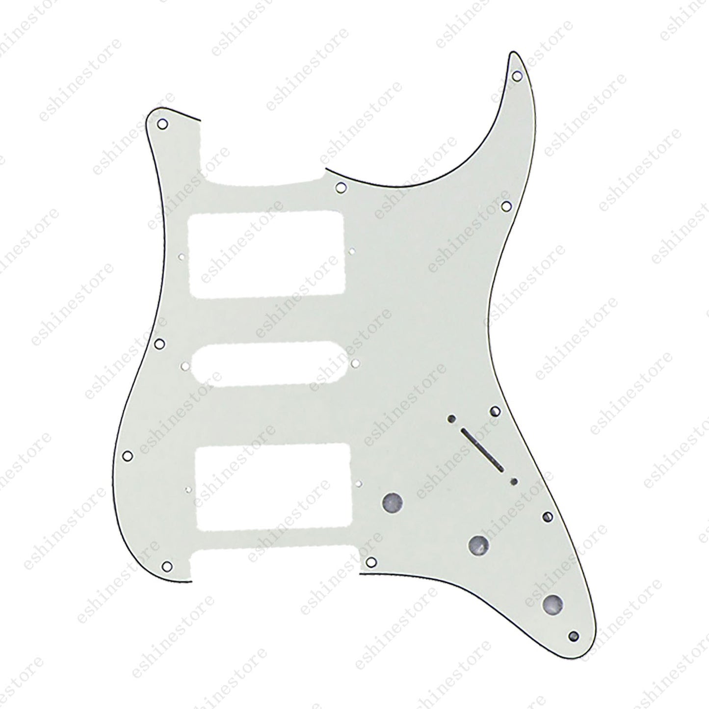 11 Holes HSH Strat Style Pickguard 3 Ply For Stratocaster Various Colors US Ship