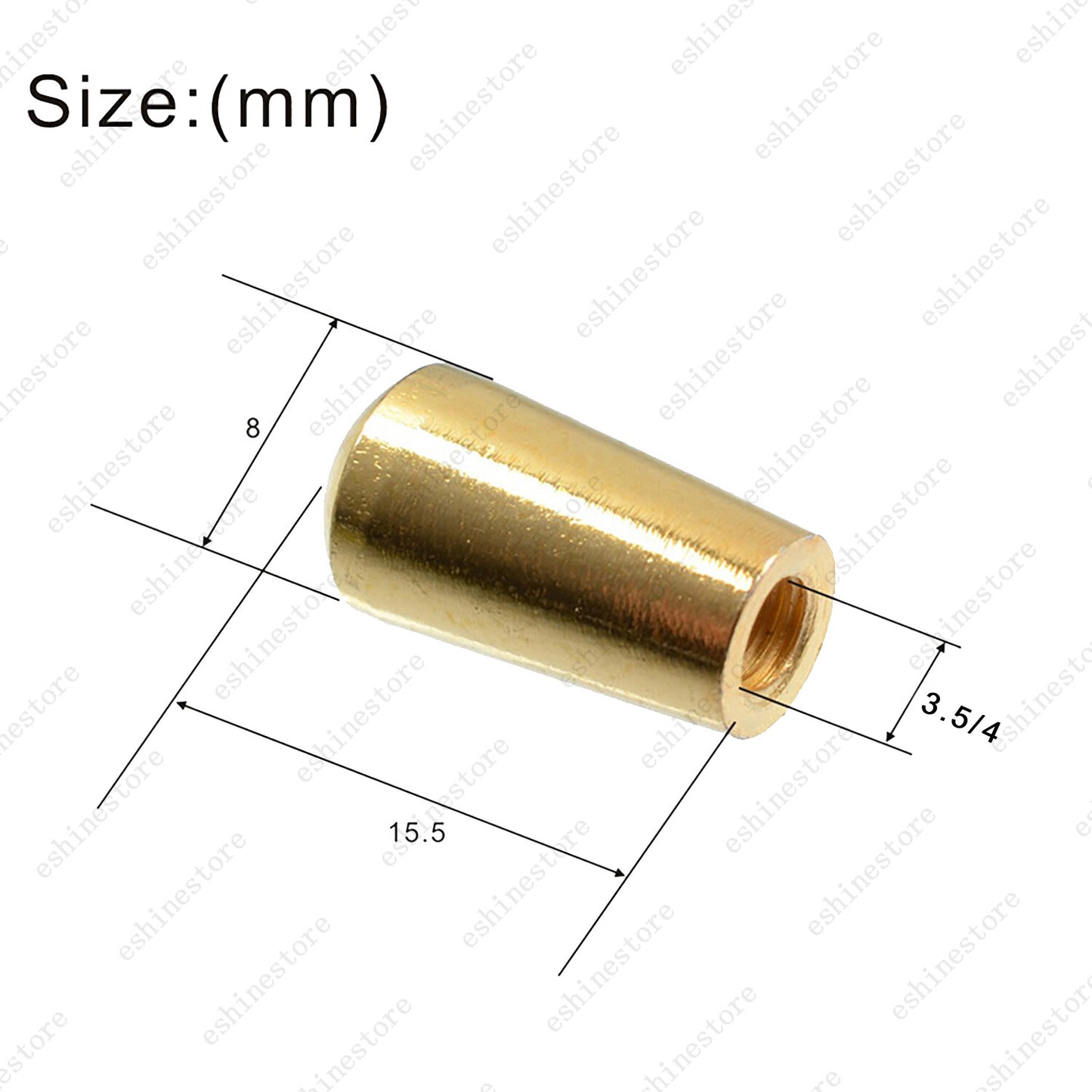 3 Color Options Metal 3 Way M3.5/M4Toggle Switch Tip Cap For GIBSON EPI Les Paul